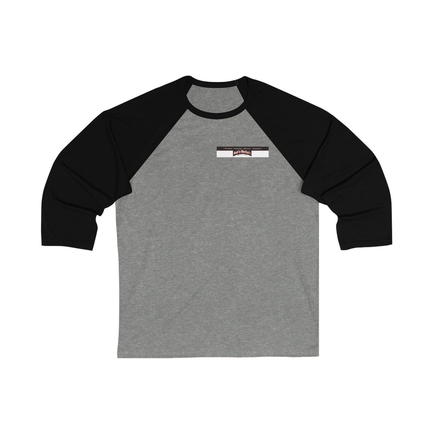 Unisex 3\4 Sleeve Baseball Tee