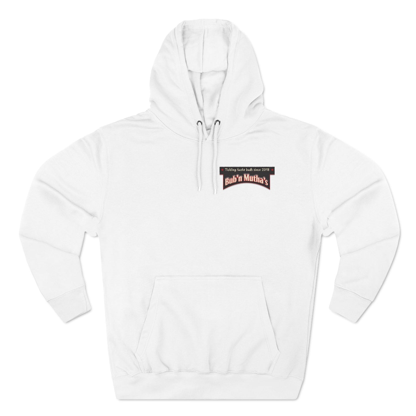 Three-Panel Fleece Hoodie