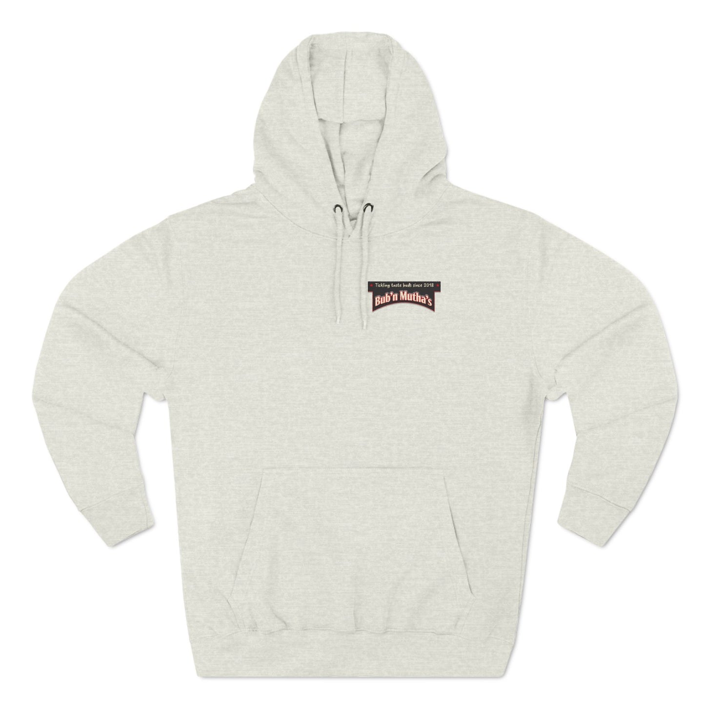 Three-Panel Fleece Hoodie