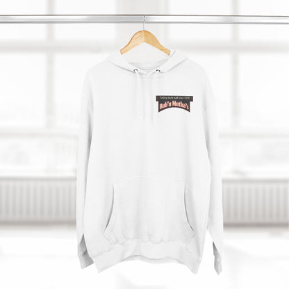 Three-Panel Fleece Hoodie