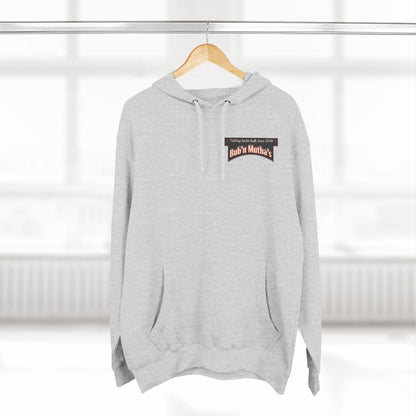 Three-Panel Fleece Hoodie