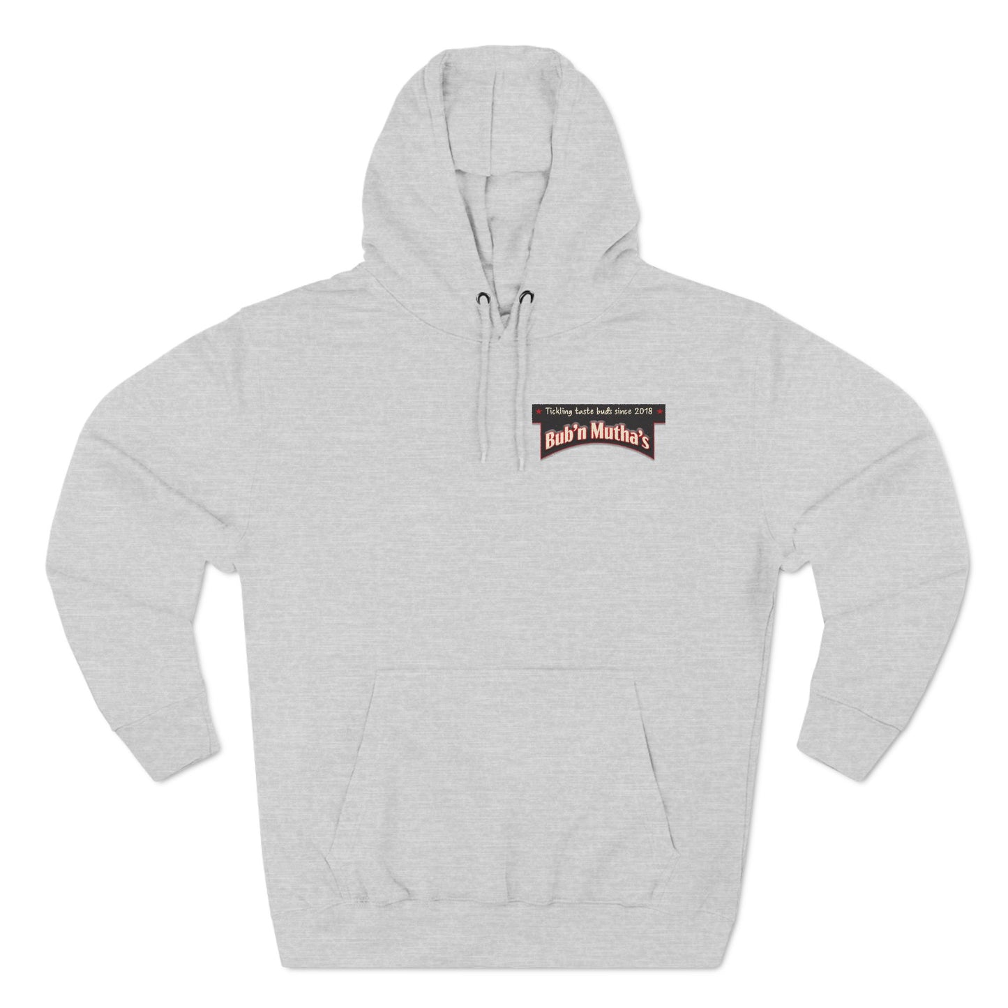 Three-Panel Fleece Hoodie